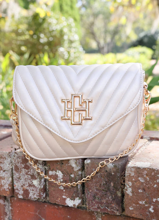 Pearl Angela Quited Crossbody