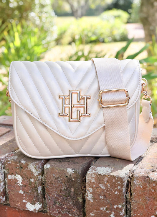 Pearl Angela Quited Crossbody