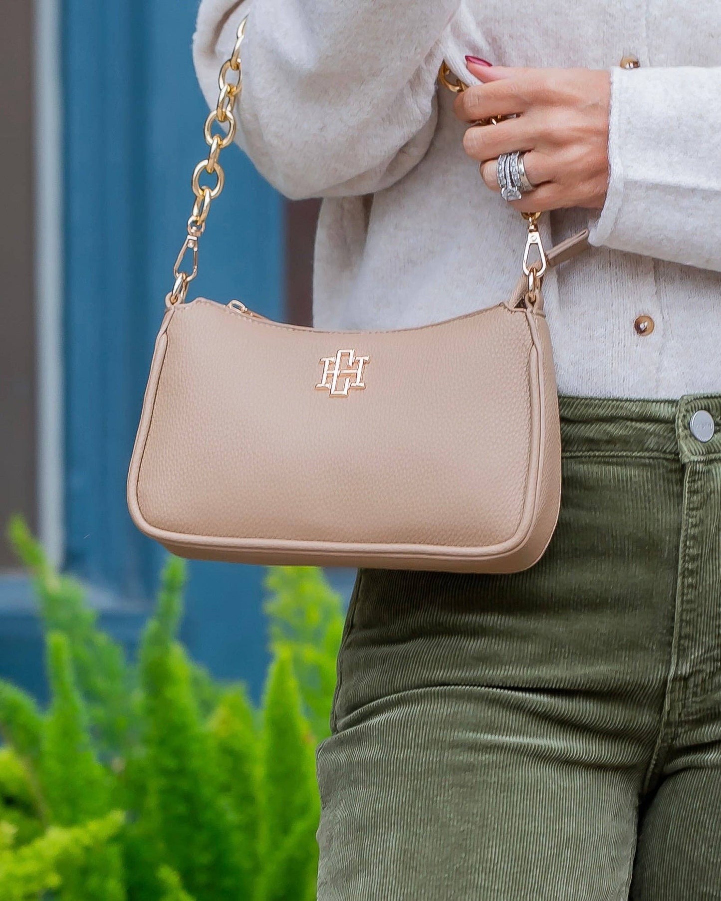 Taupe Joan Crossbody