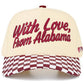 With Love, From Alabama Embroidered Hat