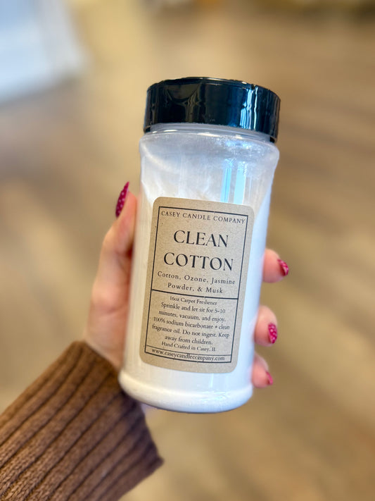 Carpet Powder: Clean Cotton