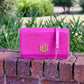 Hot Pink Bryn Clutch/Crossbody