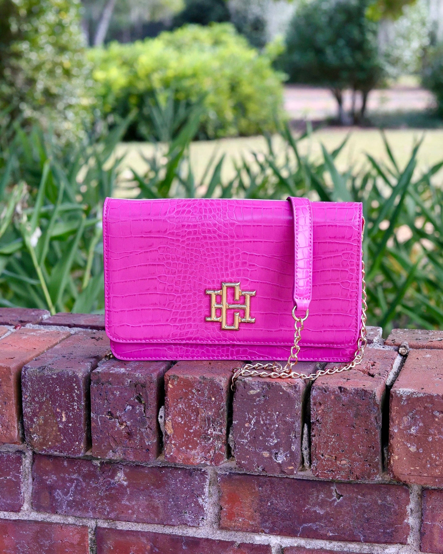 Hot Pink Bryn Clutch/Crossbody