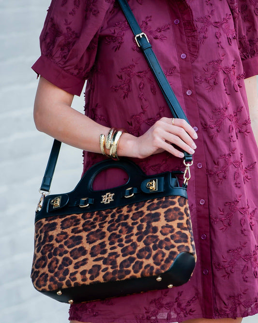 Spotted Saddle Savannah Handbag