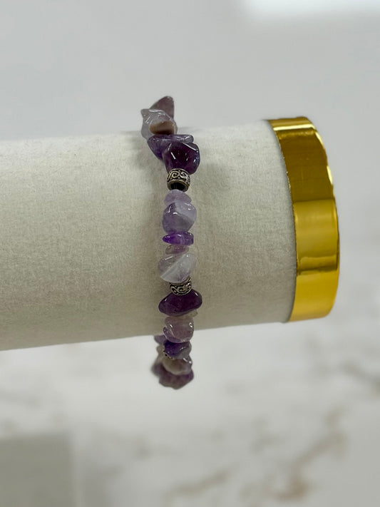 Purple Stone Bracelet