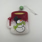 Red Snowman Cup Freshie- Peppermint