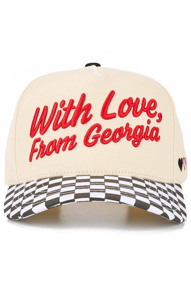 With Love, From Georgia Embroidered Hat