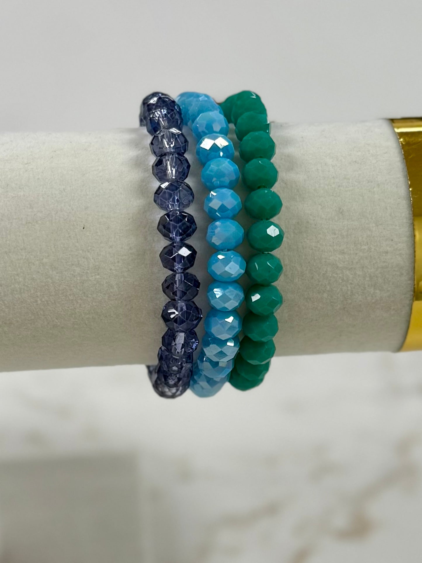 3pc Bracelet Set-Glacier Ice