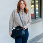 Black DQ Savannah Handbag