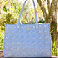 Dusty Blue Shane Tote