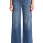 High Rise Wide Leg Jeans w/ Rhinestones