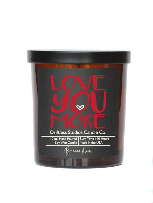 Love You More Soy Wax Candle - Bouquet of Flowers