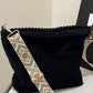 Black Corduroy Tote Bag