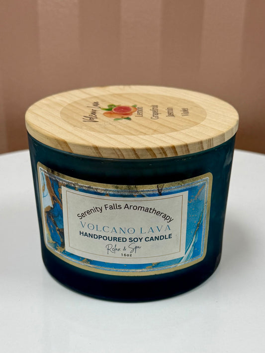 Serenity Falls Volcano Lava 16 oz. Candle