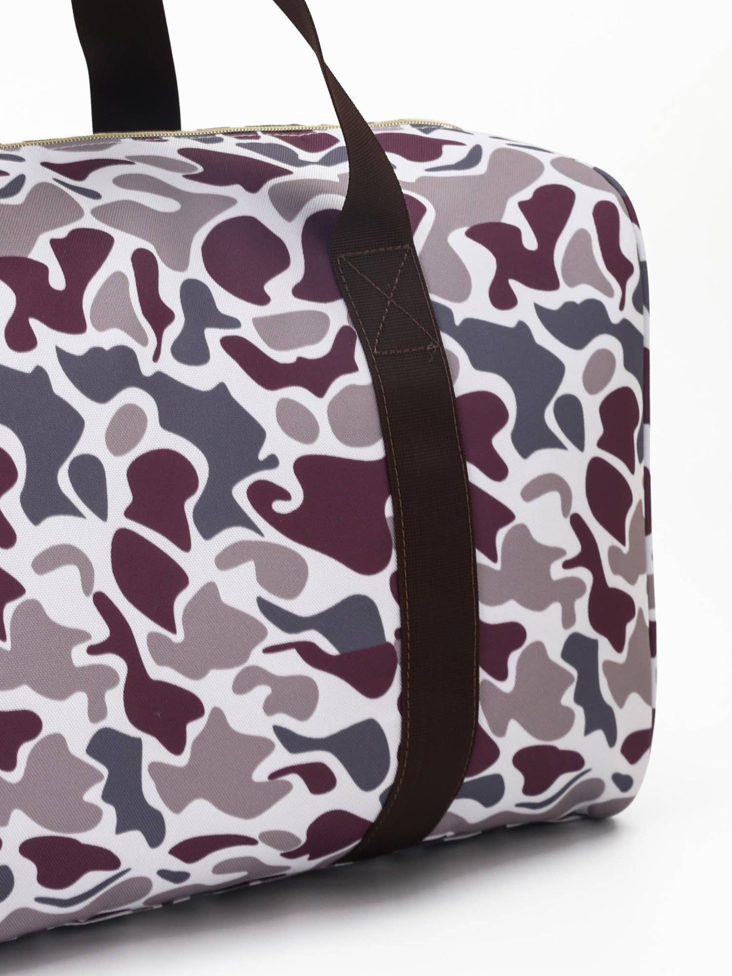 Camo Print Duffel Bag