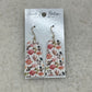 Fall Floral Drop Earrings