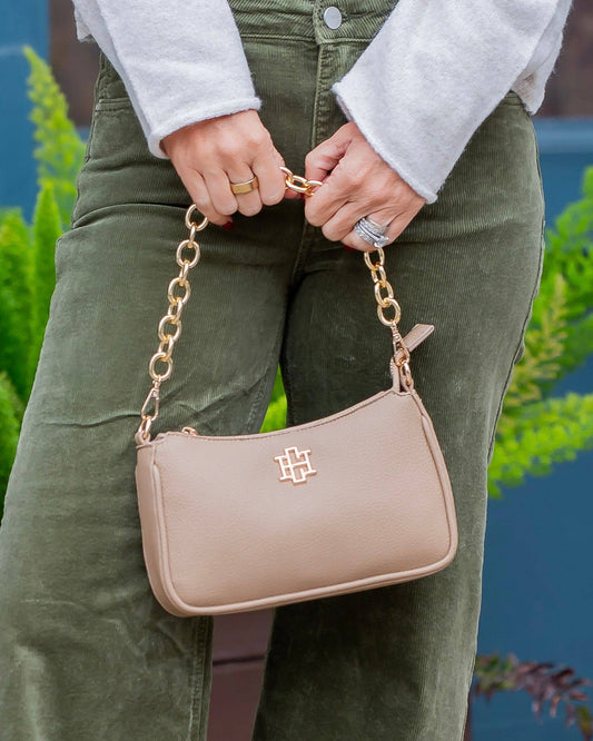 Taupe Joan Crossbody