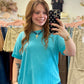 Teal Essential Thermal Top