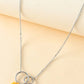 Double Sunflower Chain Necklace