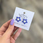 Blue Star Studs