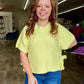 Lemon Bow Tie Sweater