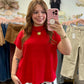Ruby Mock Neck Sweater Top