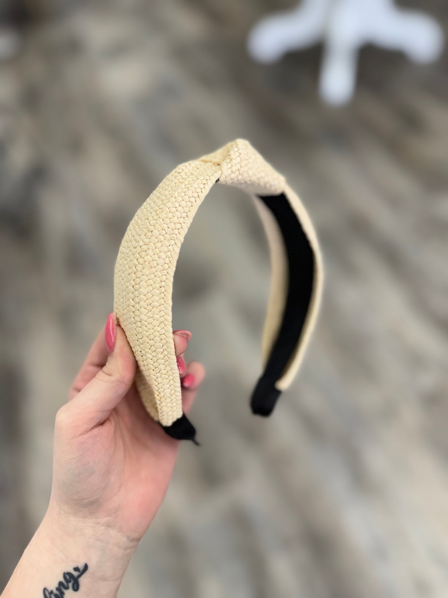 Natural Wicker Headband
