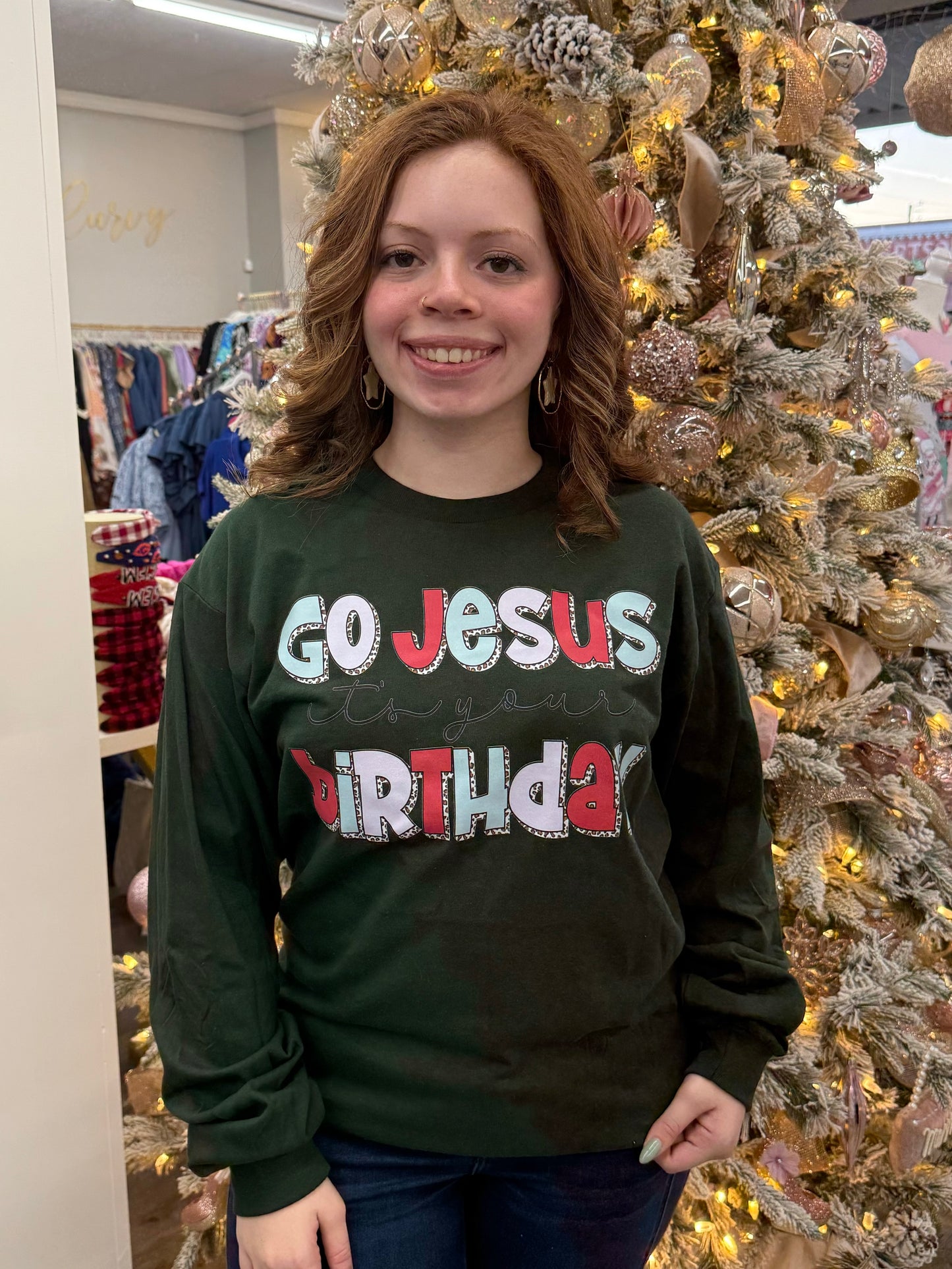 Go Jesus It’s Your Birthday Long Sleeve