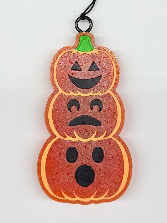 Stack Pumpkin Freshie - Blueberry Pumpkin Patch