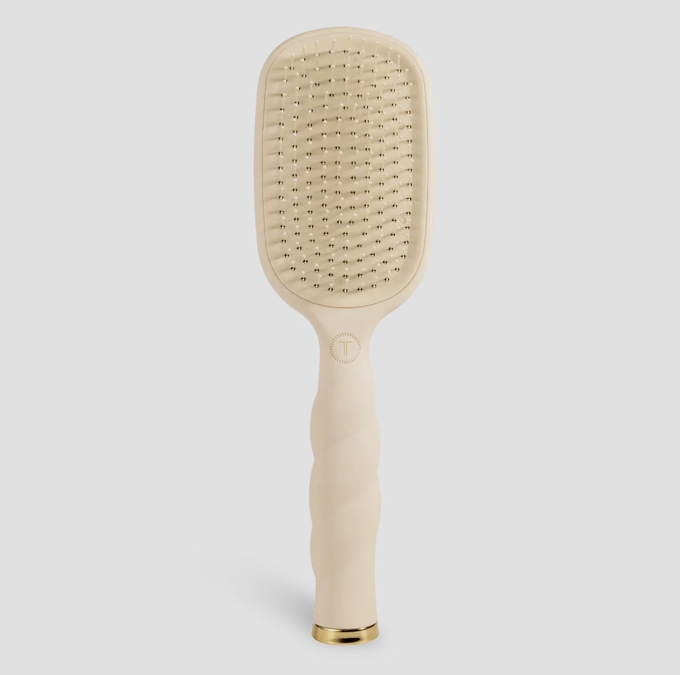 TELETIES Tan Detangler Hair Brush for Thick Hair