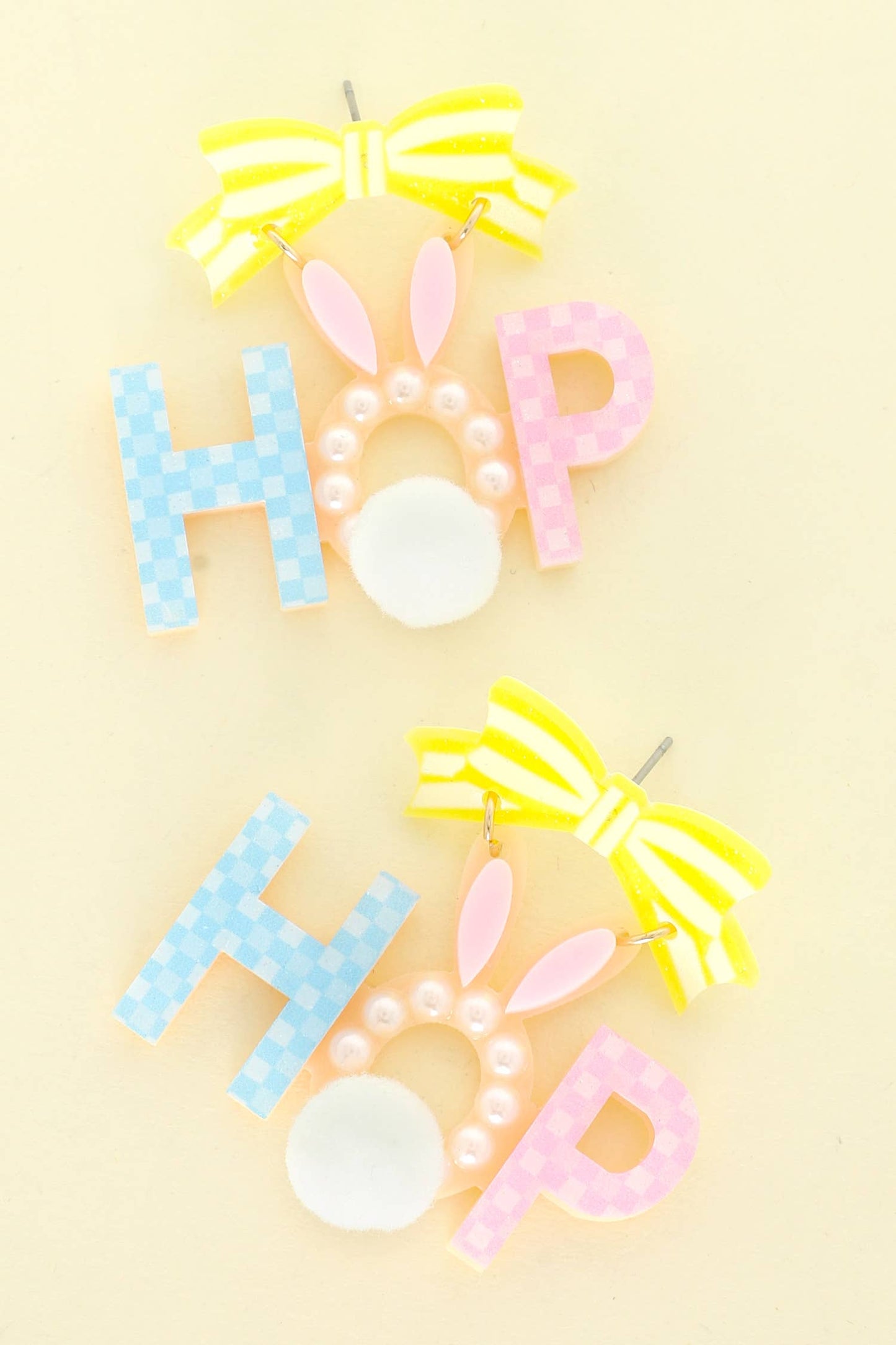 Hop Easter Earrings
