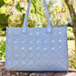 Dusty Blue Shane Tote