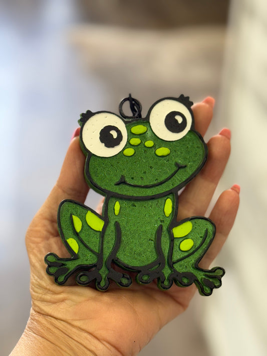 Frog Car Freshie-Narcissist Scent
