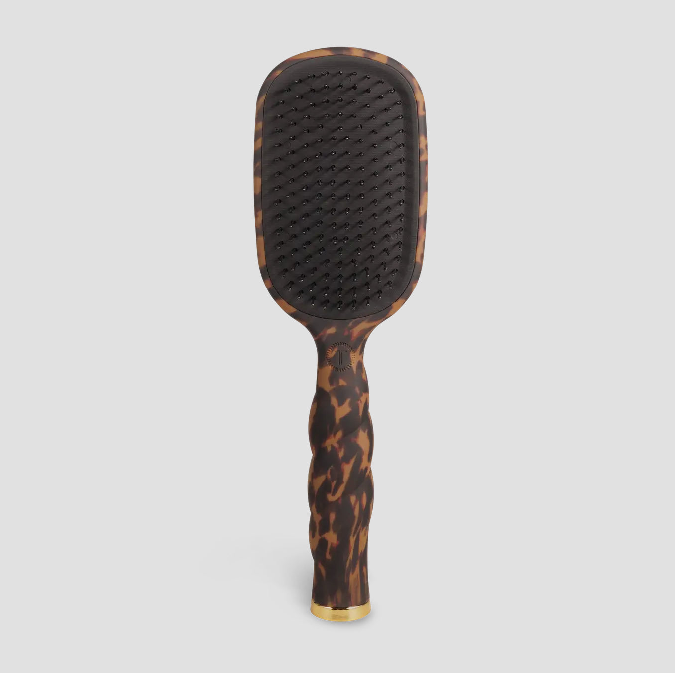 TELETIES Tortoise Detangler Hair Brush for Thick Hair