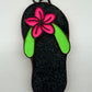 Sparkle Flip Flop Car Freshie - Caribbean Escape