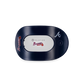 Flat Round Hair Clip | Medium | Atlanta Braves