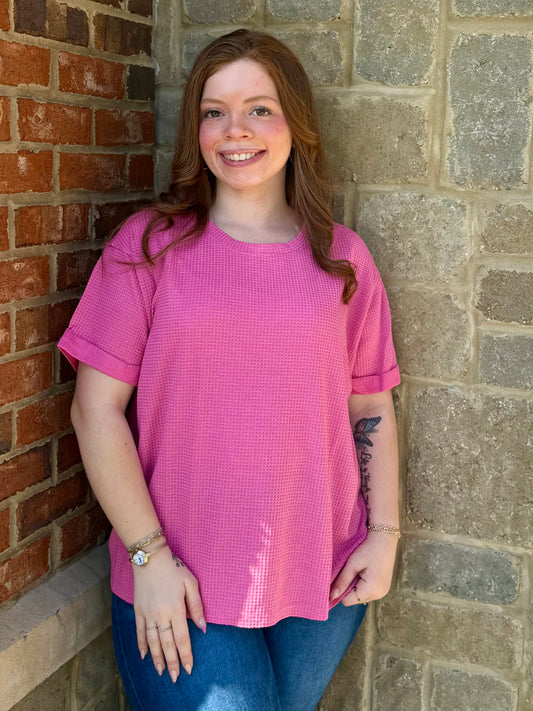 Pink Essential Thermal Top