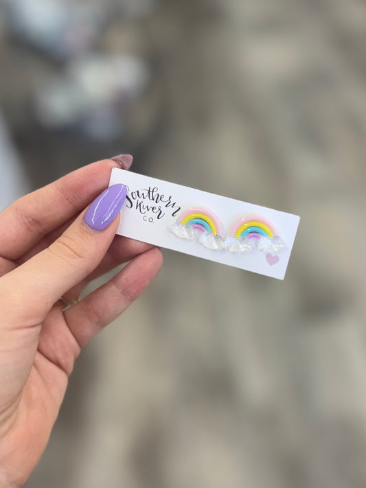 Rainbow Studs