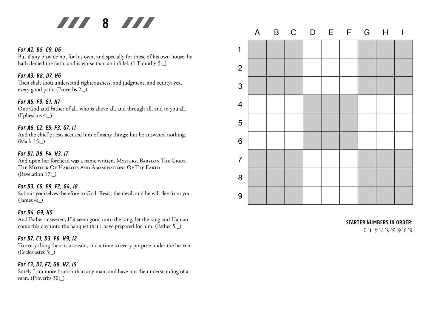 Bible Sudoku