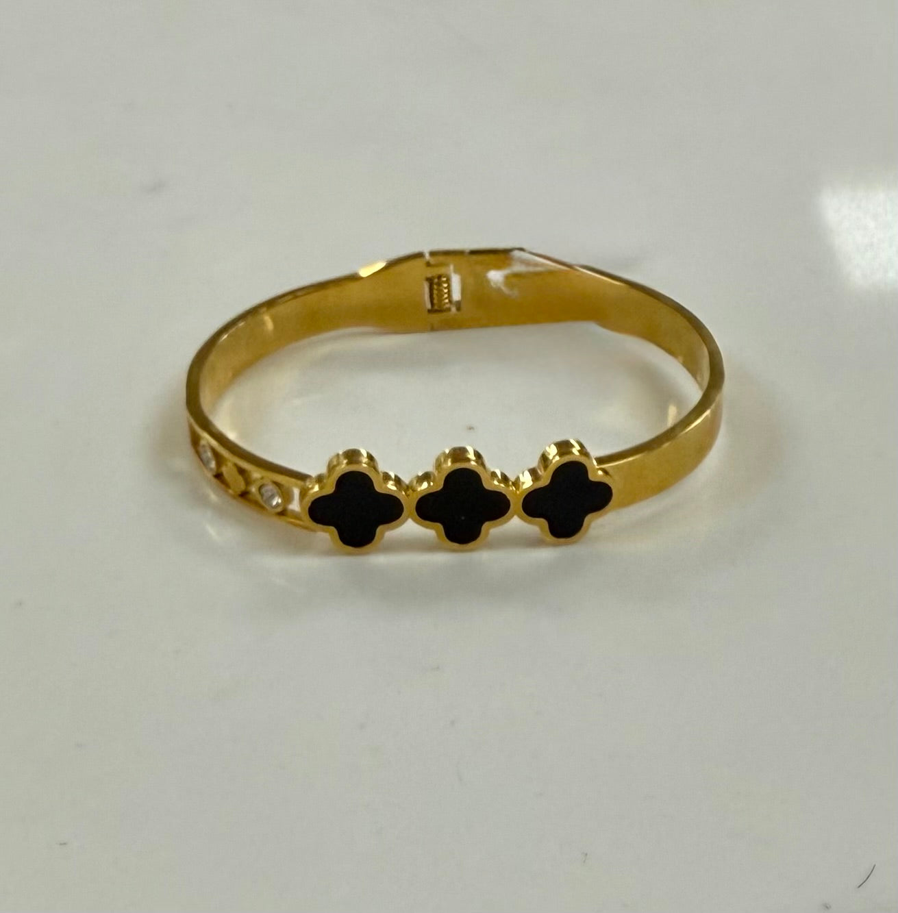 Black Clover Hinged Bracelet