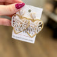 Bride Heart Earrings