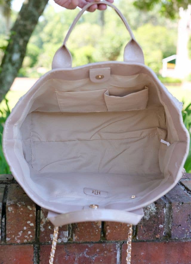 Nude Melissa Tote Bag