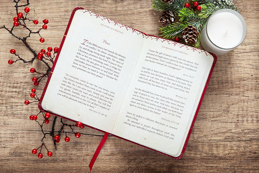 The Story of Christmas (Faux Leather Devotional)