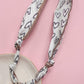 Heart Charm Scarf Necklace