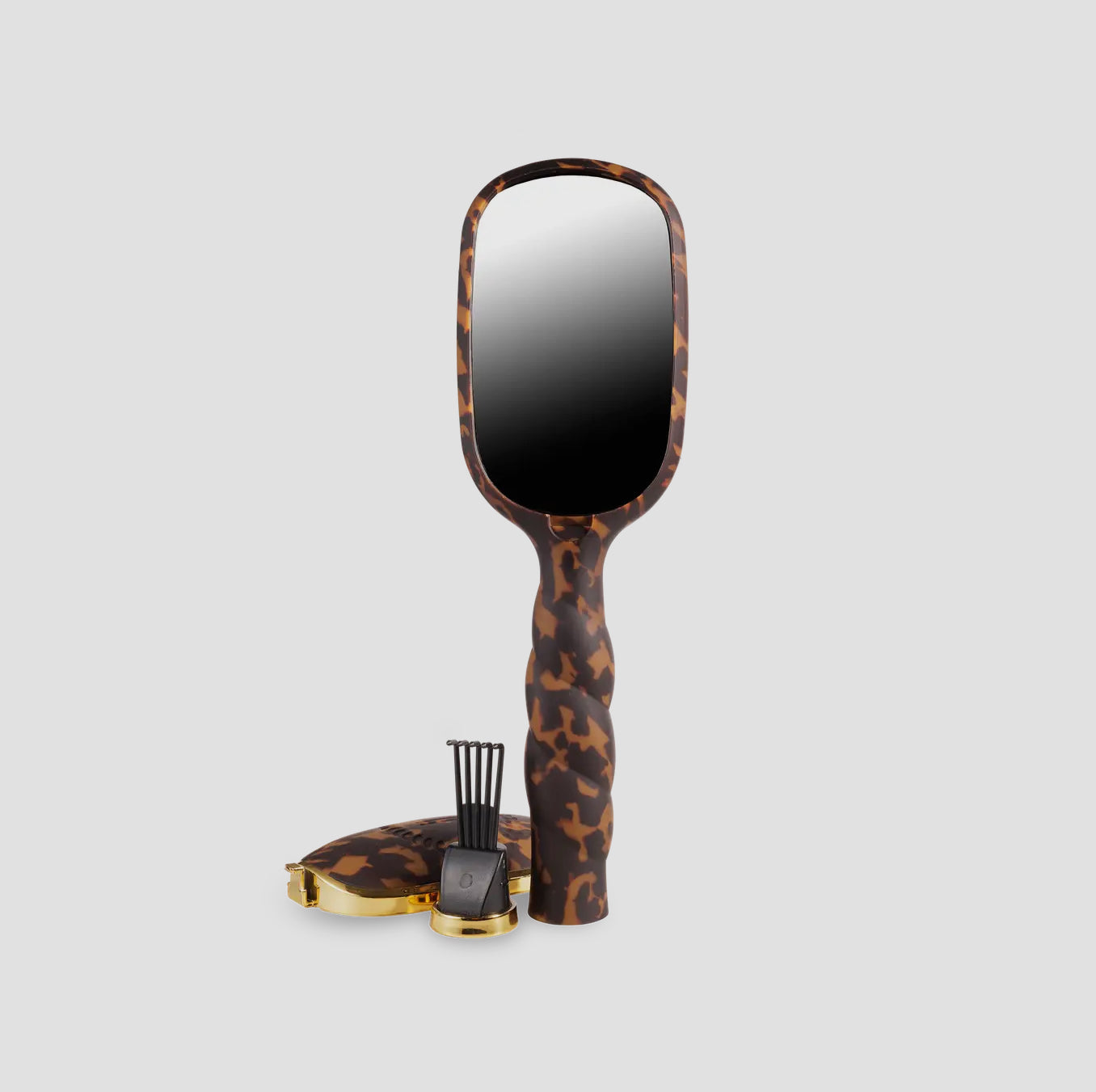 TELETIES Tan Boar Bristle Hair Brush