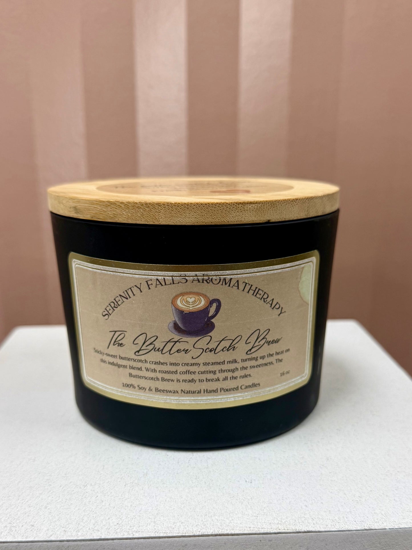 Serenity Falls The Butterscotch Brew 16oz Candle