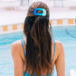 Poolside Medium Flat Round Hair Clip