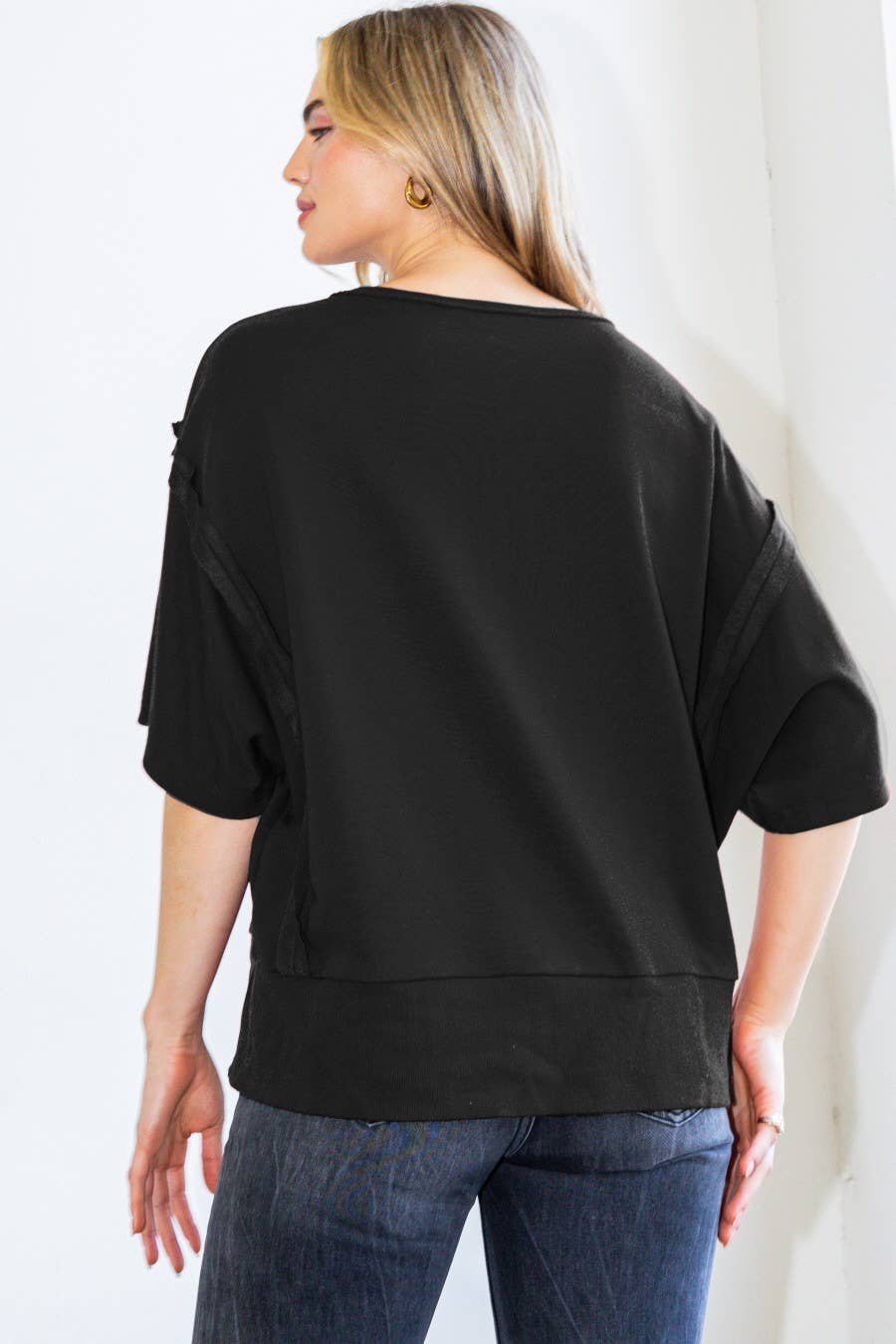 GA Oversized Pullover Top