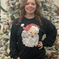 Sparkly Santa Long Sleeve