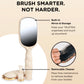 TELETIES Tan Boar Bristle Hair Brush